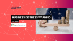 UK business financial distress warning economy