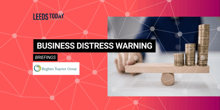 UK business financial distress warning economy