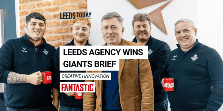Fantastic Media Leeds — Andy Hobson with Huddersfield Giants leadership team