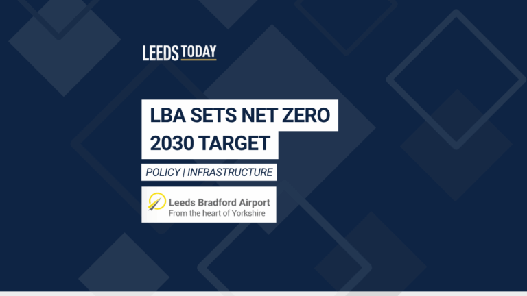 Leeds Bradford Airport sustainability — terminal regeneration and Together for Tomorrow strategy