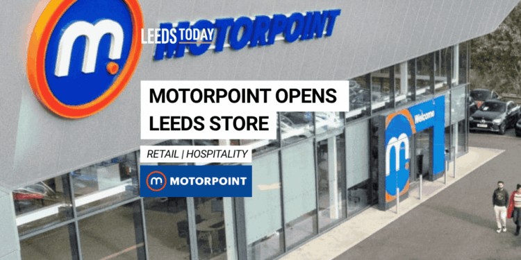 Motorpoint Leeds — new used car supermarket opening on Whitehall Road summer 2026
