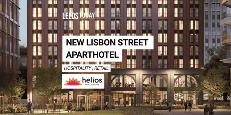 Room2 aparthotel Leeds — 16-storey hotel on Lisbon Street former swimming pool site