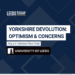 Yorkshire devolution report — Y-PERN research on collaboration and devolution across the region