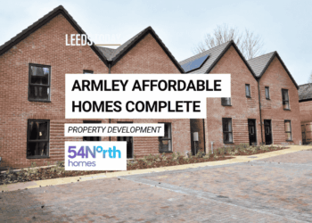 Affordable homes Armley Leeds — new Wesley Road development by 54North Homes
