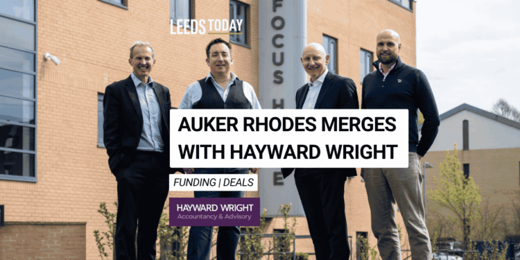 Auker Rhodes Leeds — the Yeadon accountancy practice merging with Hayward Wright