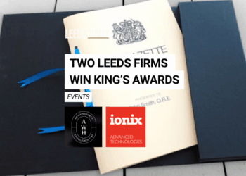 King’s Awards Leeds 2026 — AW Hainsworth and Ionix Advanced Technologies win for Innovation