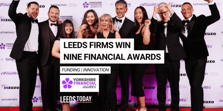 Leeds firms win nine Yorkshire Financial awards