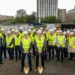 Caddick Construction Leeds — 200-room room2 hotel under construction on Lisbon Street