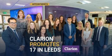 Clarion Solicitors Leeds - 17 promotions including Simon Rhodes to partner in real estate