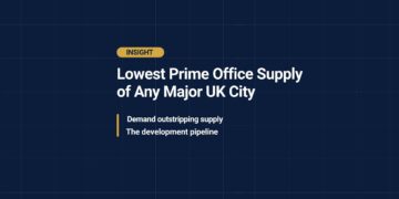 Grade A office space in Leeds — the city has the lowest prime supply of any Big Six regional city
