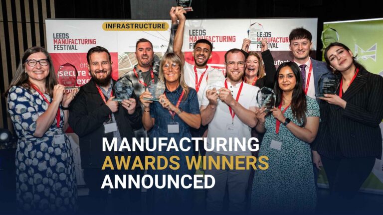 Leeds Manufacturing Festival Awards 2026 winners at Leeds Beckett University