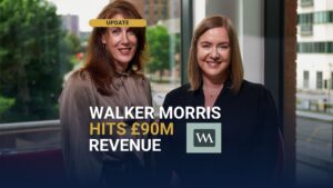 Walker Morris Leeds - record £90.2m fee revenue with 65% growth in five years