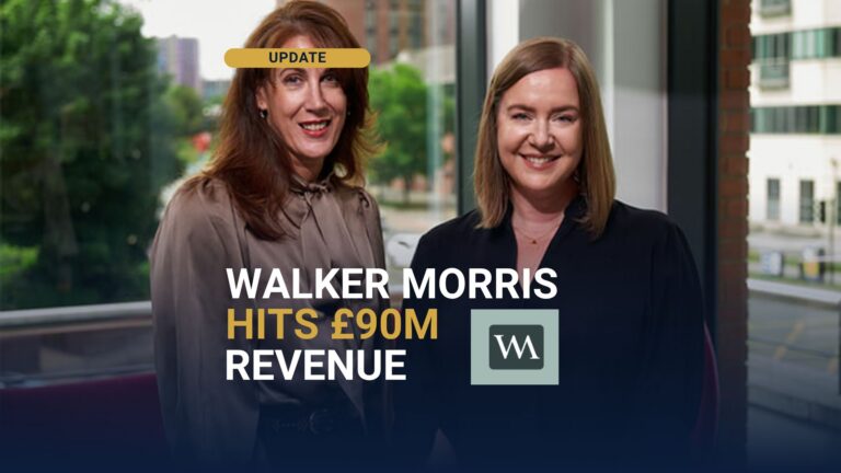 Walker Morris Leeds - record £90.2m fee revenue with 65% growth in five years