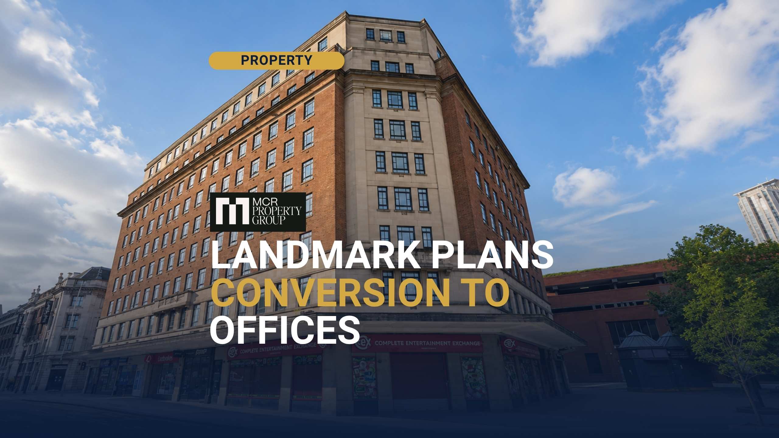 42 The Headrow in Leeds, the former Direct Line HQ acquired by MCR Property Group