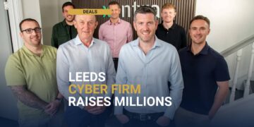 The Xentra team, the Leeds cyber security firm that has raised £2.7m from Maven Capital Partners