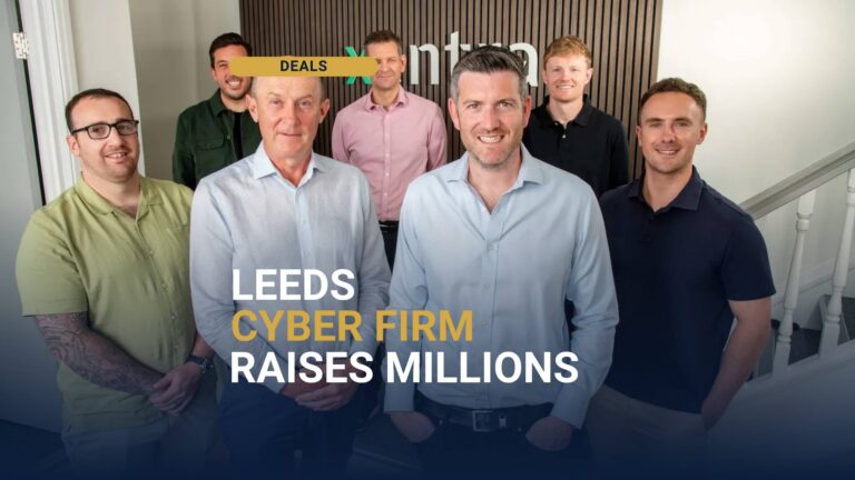 The Xentra team, the Leeds cyber security firm that has raised £2.7m from Maven Capital Partners
