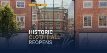 Moods at First White Cloth Hall on Kirkgate, the restored 1711 Leeds trading hall