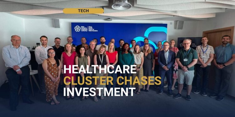 Leaders at the West Yorkshire healthtech cluster group's inaugural relaunch meeting