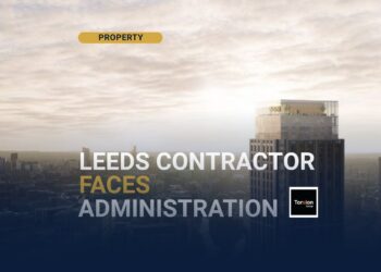 Sky Gardens in Leeds, the tower being built by Torsion Construction