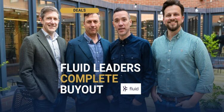 Leeds tech consultancy Fluid's new directors and CEO after its management buyout