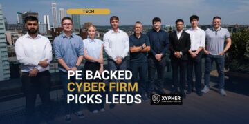 Xypher's new office in the Platform building above Leeds station