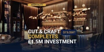 The Cut & Craft's expanded restaurant at Victoria Leeds, in a former Paul Smith unit