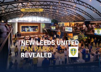 The Elland Road fan park planned by Leeds United, a warehouse conversion beside the stadium