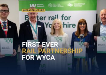 WYCA rail MOU - first combined authority rail partnership covering Leeds station and Thorpe Park