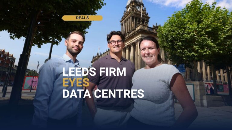 A data centre, the market a Leeds talent business is targeting with new funding