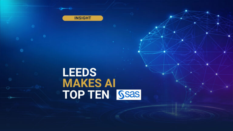 University of Leeds campus, as Leeds AI readiness ranks eighth in the UK