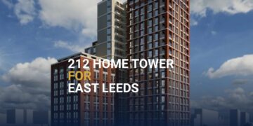 A visualisation of the 21-storey tower planned near Shannon Street in Leeds city centre