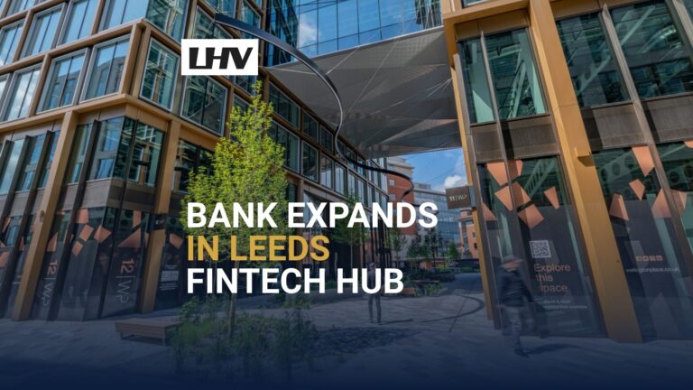 LHV Bank's new offices at Wellington Place, part of the Leeds fintech cluster