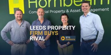 The BTG Eddisons team, after the Leeds firm's acquisition of Hornbeam