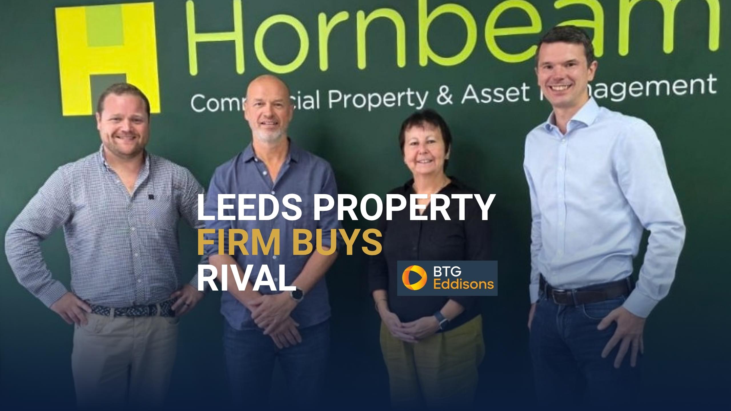 The BTG Eddisons team, after the Leeds firm's acquisition of Hornbeam