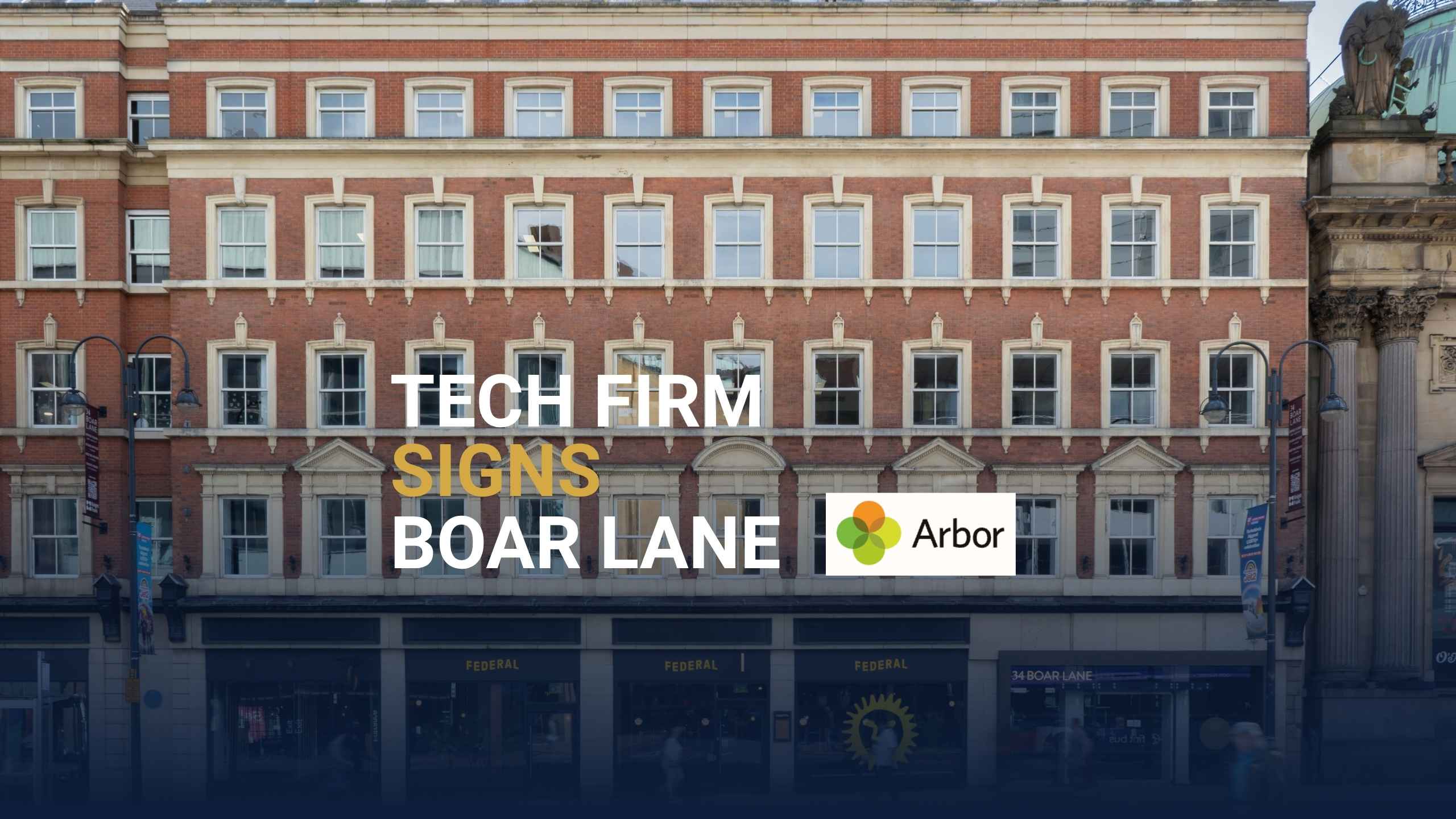 34 Boar Lane in Leeds, where Arbor Education has taken a 10-year office lease