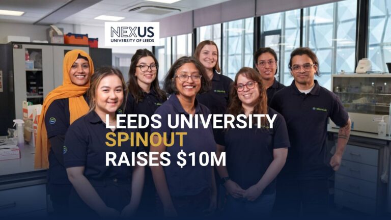 The MicroLub team in the lab, after the Leeds spinout raised $10m