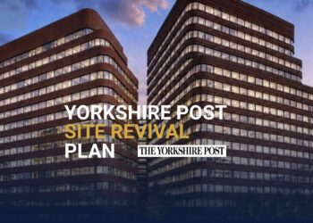 The vacant former Yorkshire Post site in Leeds, set for an office redevelopment