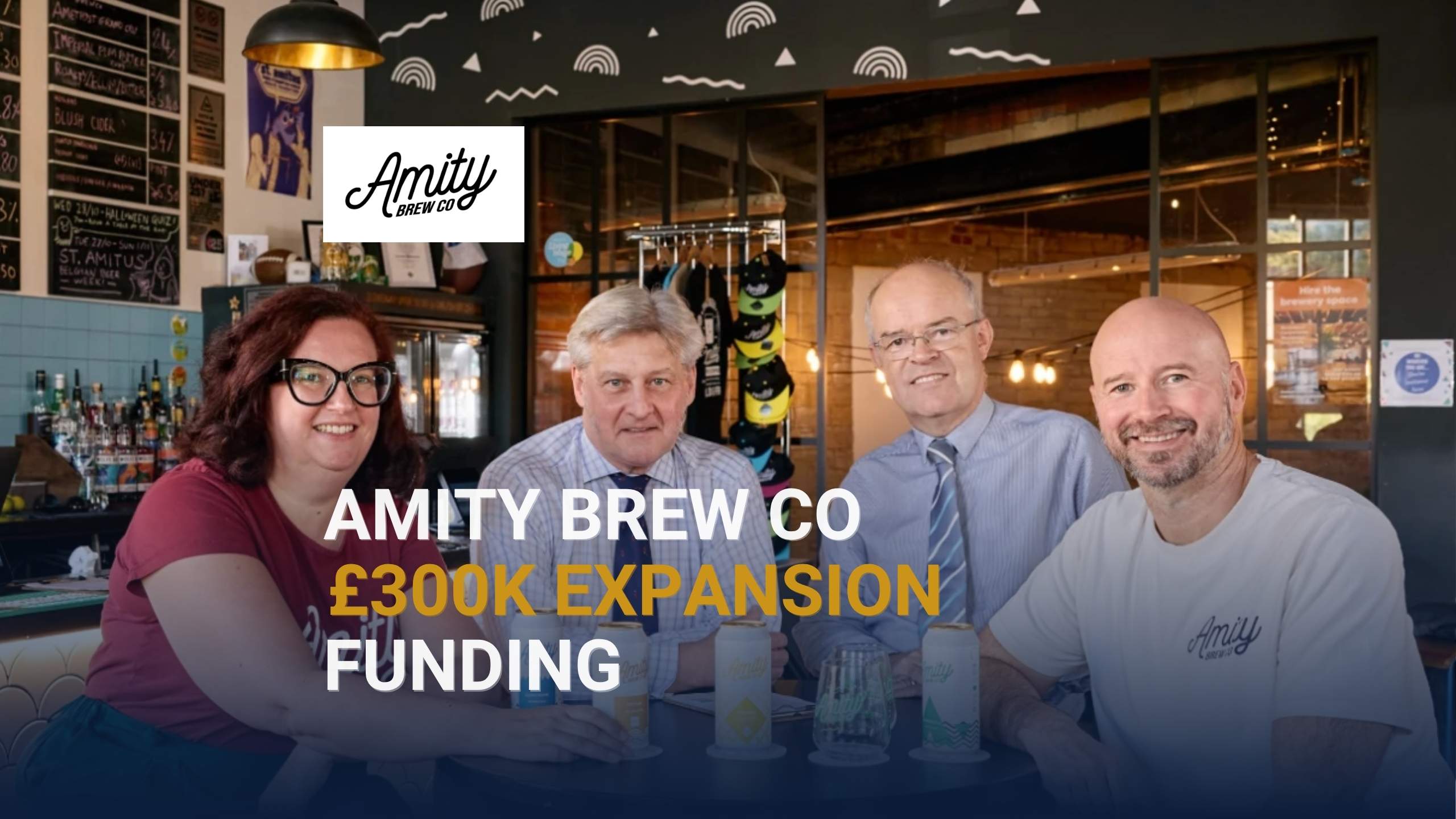 Amity Brew Co's expanded taproom in Farsley, Leeds