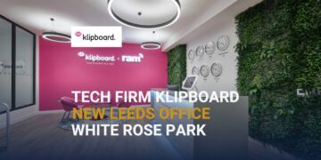 Klipboard's new offices at White Rose Park, a major Leeds office letting