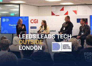Delegates at Leeds Digital Festival, as data names Leeds the biggest tech hub outside London