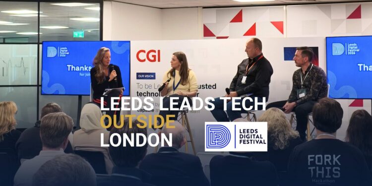 Delegates at Leeds Digital Festival, as data names Leeds the biggest tech hub outside London