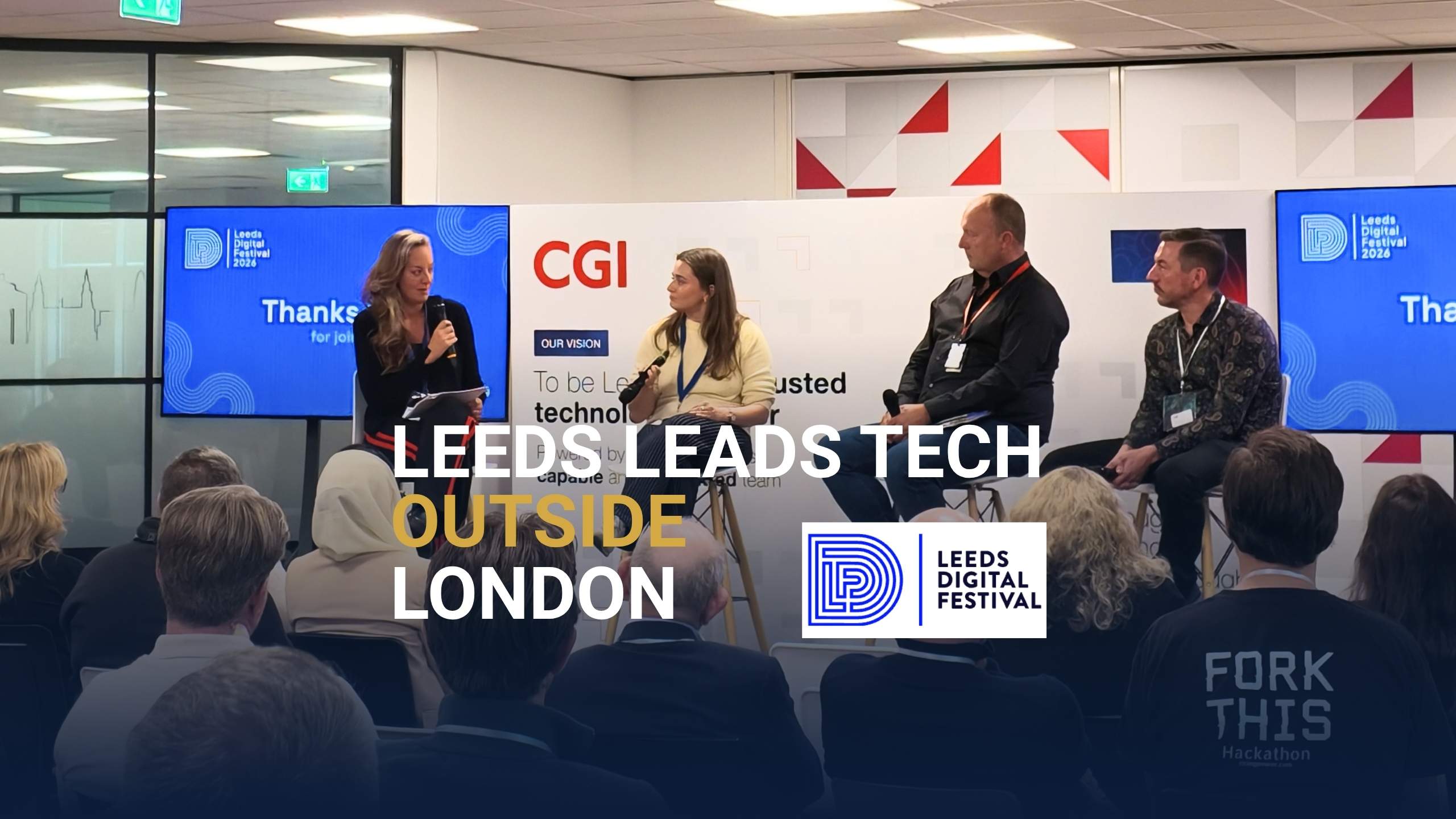 Delegates at Leeds Digital Festival, as data names Leeds the biggest tech hub outside London