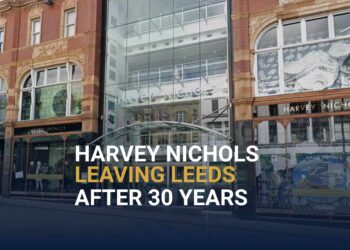 The Harvey Nichols Leeds store in the Victoria Quarter