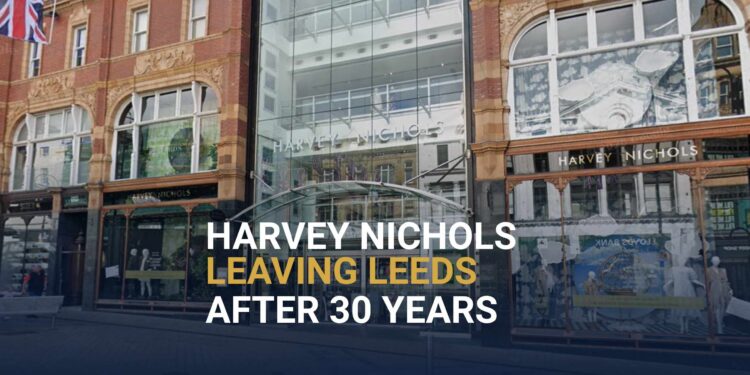 The Harvey Nichols Leeds store in the Victoria Quarter