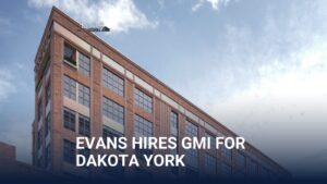 CGI of the planned Dakota York hotel inside the city walls