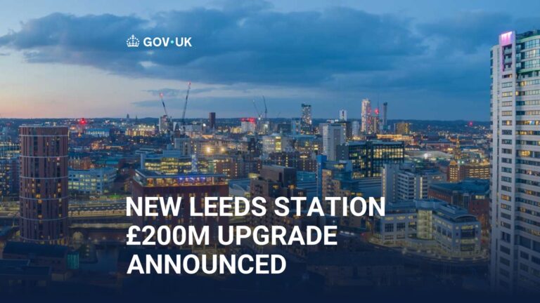 Concourse at Leeds station, which is getting a £200m upgrade