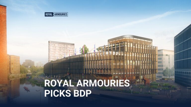 Royal Armouries Leeds museum at Leeds Dock, where BDP will design the Waterfront Development